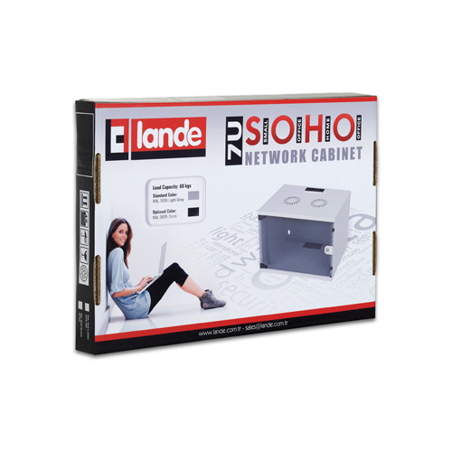 LANDE 7U 540x400 Soho Rack Kabinet (Demonte)
