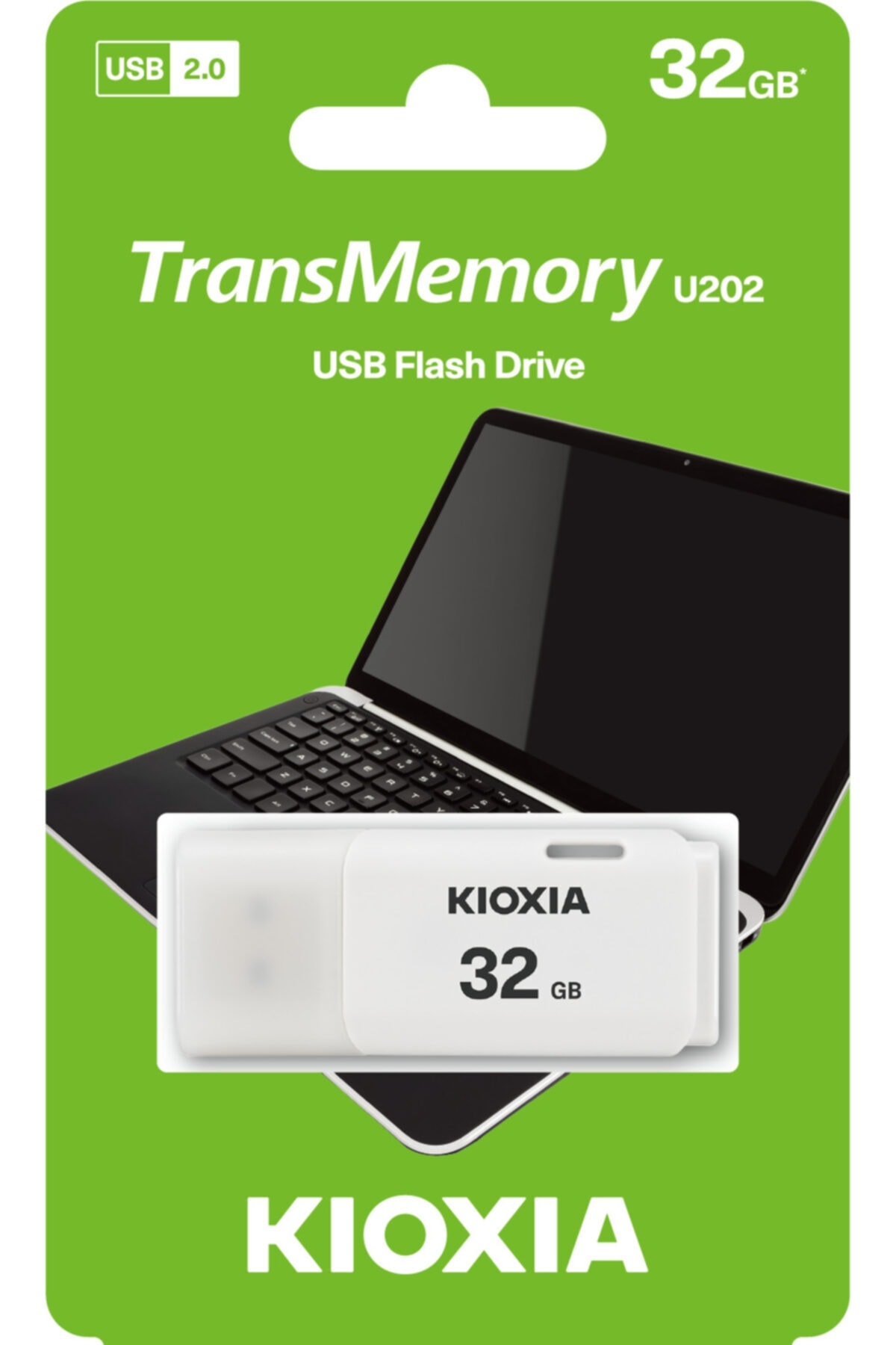 Kioxia 64GB U202 USB 2.0 Bellek (LU202W064GG4)