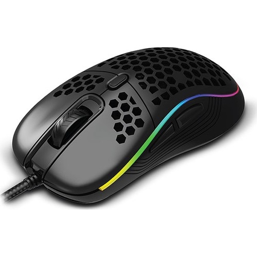 Rampage SMX-R85 GENTLE 6400 Dpi RGB Ledli Makrolu Oyuncu Mouse 
