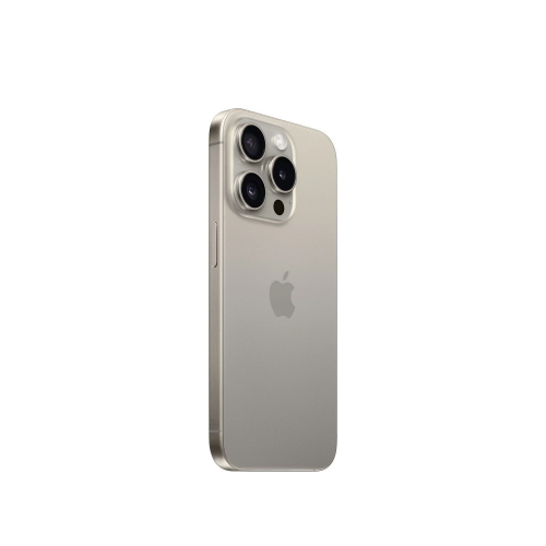 Apple iPhone 15 Pro, 128Gb, Natural Titanium,  8Gb Ram, 6 Çekirdek, 6,1inc Ekran, 12Mpix Ön 48Mpix Arka Kamera, Türkiye Garantili