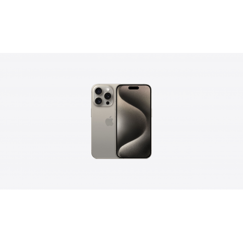 Apple iPhone 15 Pro, 256Gb, Natural Titanium,  8Gb Ram, 6 Çekirdek, 6,1inc Ekran, 12Mpix Ön 48Mpix Arka Kamera, Türkiye Garantili