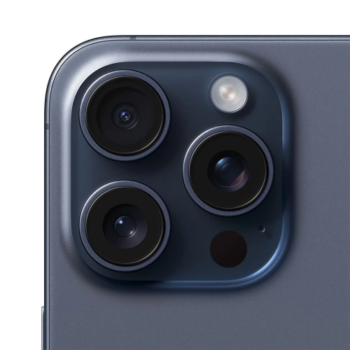 Apple iPhone 15 Pro Max, 256Gb, Blue Titanium,  8Gb Ram, 6 Çekirdek, 6,7inc Ekran, 12Mpix Ön 48Mpix Arka Kamera, Türkiye Garantili