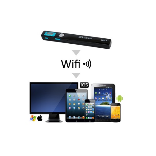IRIScan A4 Book3 300dpi 2gb Taşınabilir (Mobil) Tarayıcı USB 2.0 Bataryalı