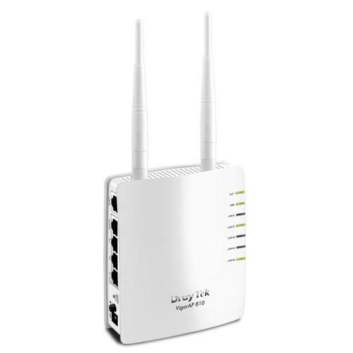 DRAYTEK Vigor AP810 300mbps N300 2.4GHZ Mesafe Genişletici Kurumsal Access Point PoE
