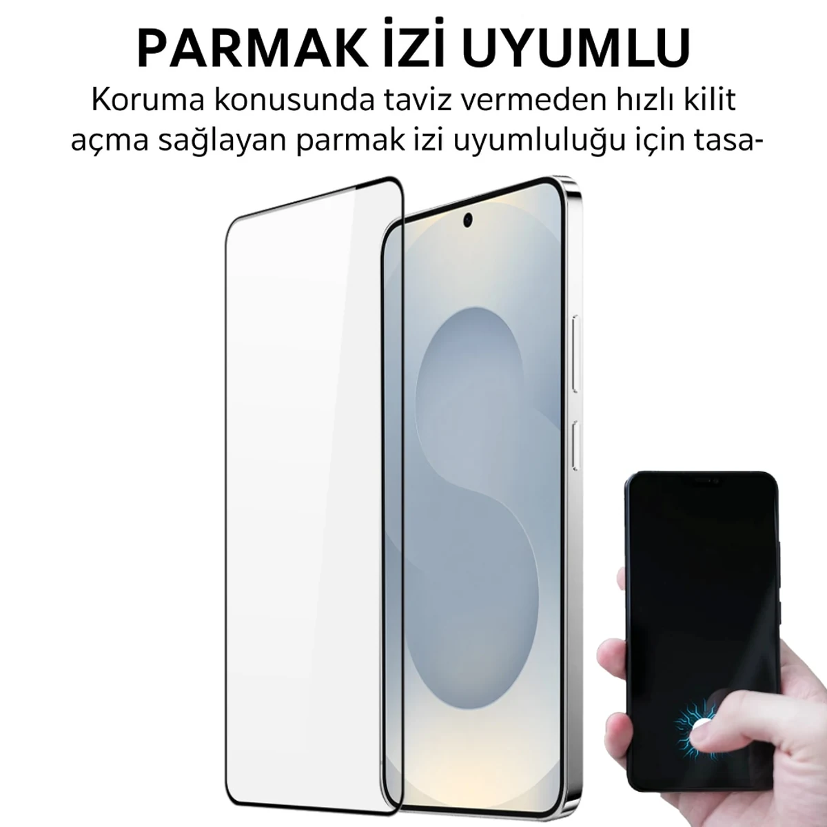 Xiaomi 15T – Xiaomi Antistatik Cam Tam Kaplayan Ekran Koruyucu