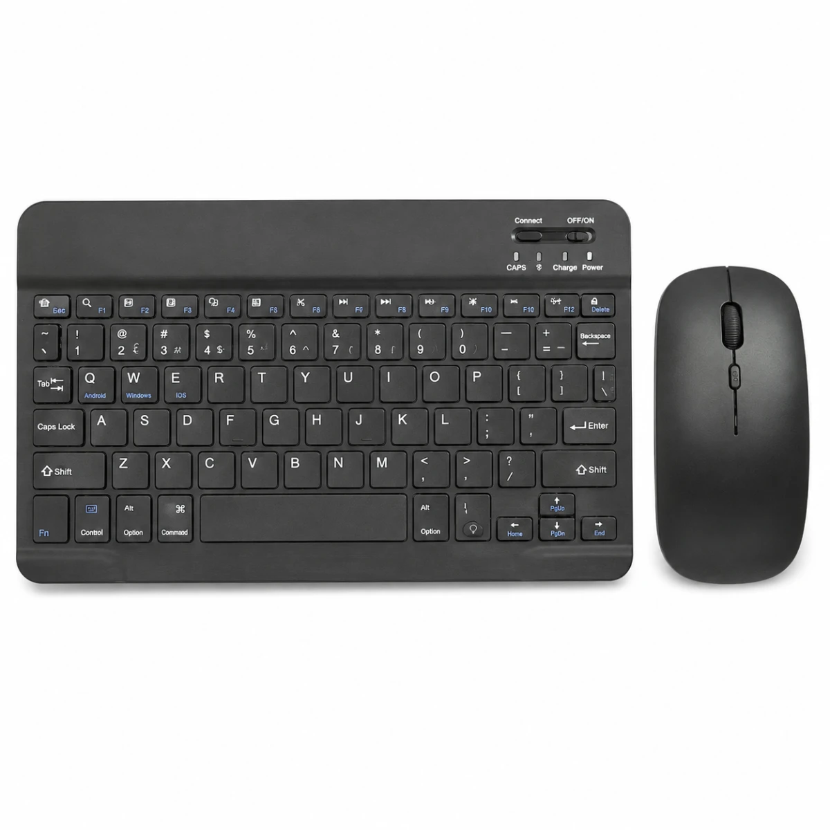 BJ190 Bluetooth Şarjlı Klavye Mouse Seti Siyah