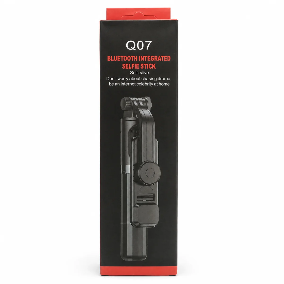 Dvip Q07 Bluetooth Kumandalı Tripod Selfie Çubuğu Siyah