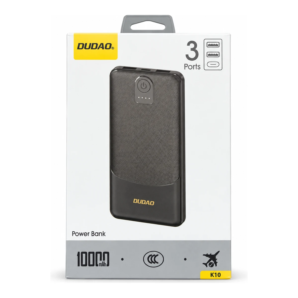 DUDAO K10 10.000 mAh 3 Portlu Powerbank