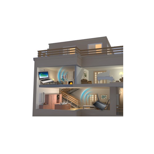 ASUS RT-AC51U 750mbps AC750 Dual Band Mesafe Genişletici EV Ofis Tipi 3G-4G Router 2x 5dbi sabit anten