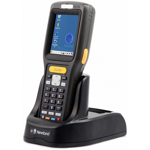 NEWLAND 2.8 PT3050-0A 806mhz Wlan Bluetooth (1D) Barkod WCE 6.0 El Terminali IP54 240x320 (Cradle Dahil) 256/128mb