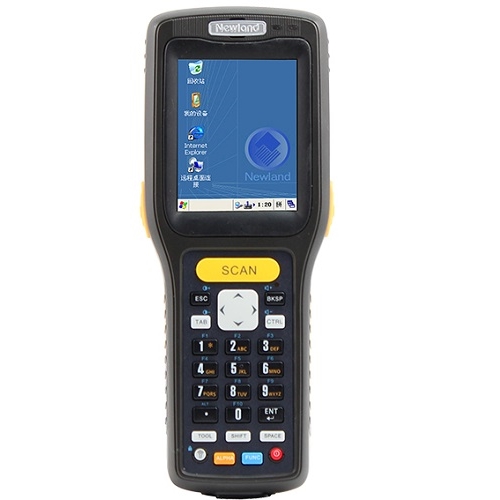 NEWLAND 2.8 PT3050-0A 806mhz Wlan Bluetooth (1D) Barkod WCE 6.0 El Terminali IP54 240x320 (Cradle Dahil) 256/128mb