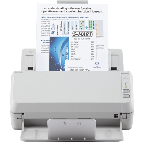 FUJITSU A4 SP-1120 20ppm 50sayfa kapasiteli 24bit 600dpi Dublex Döküman Tarayıcı 3000sayfa USB 2.0