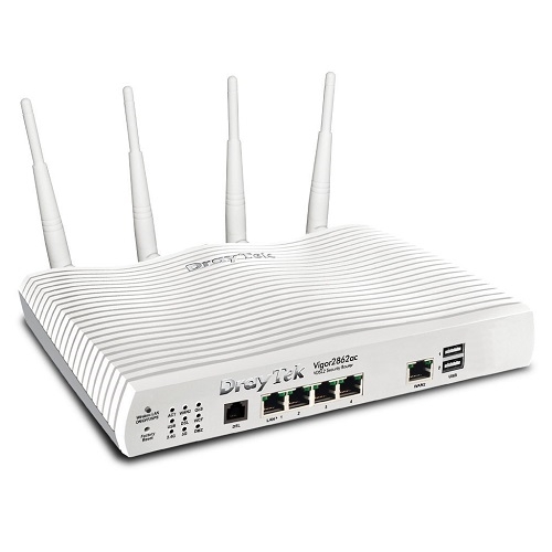 DRAYTEK Vigor 2862ac 1300mbps AC1300 Dual Band VDSL 3G-4G LTE Modem Router