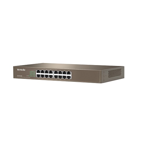 TENDA 16port TEF1016D 10/100 Yönetilemez Switch RackMount