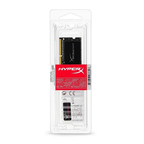 KINGSTON 8GB DDR3 1600MHZ CL9 NOTEBOOK RAM HYPERX IMPACT HX316LS9IB/8 1.35volt (Low Voltage)