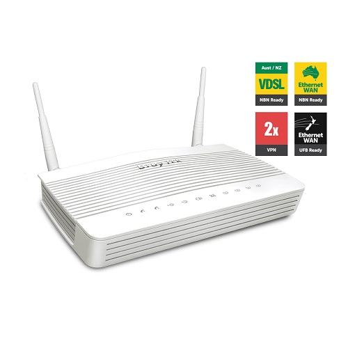 DRAYTEK Vigor 2762Vac 1200mbps AC1200 Dual Band VDSL 3G-4G Modem Router