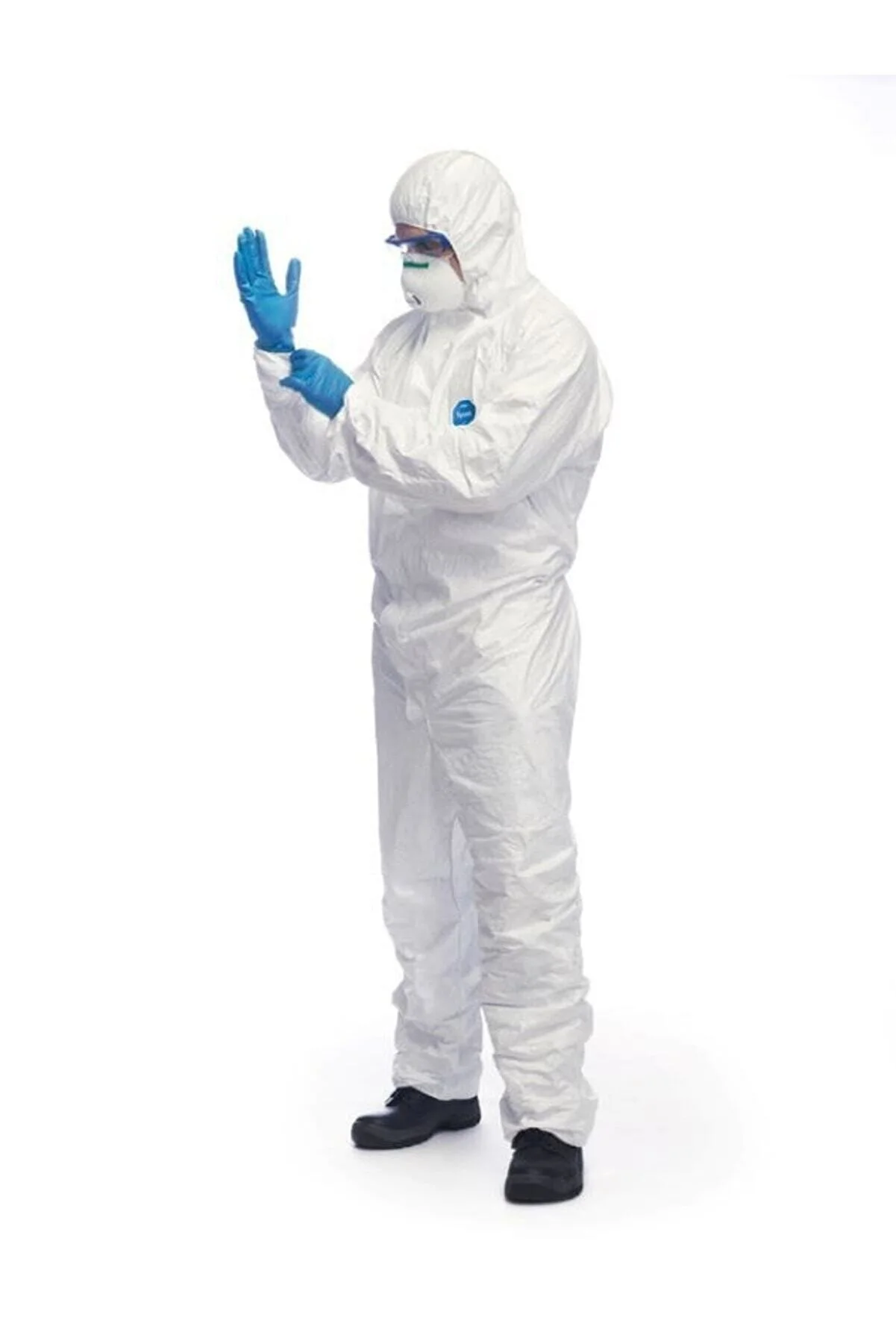 S.T. Dupont Tyvek 500 Xpert Tek Kullanımlık Koruyucu Iş Tulumu Cat.III  ( L,XL )