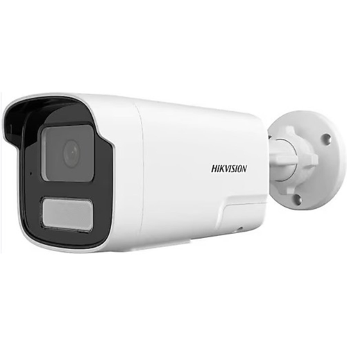 HIKVISION DS-2CD1T23G2-LIUF/SL 2Mpix, 4mm Lens,  H265+,50Mt Gece Görüşü, Hybrid Light, SD Kart,Dahili Mikrofon, PoE, Bullet IP Kamera