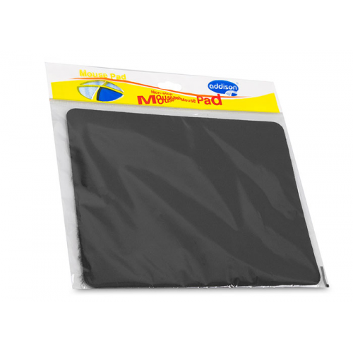 ADDISON 300142, 177x217x2mm, Lüx, Big, MOUSE PAD,  (Siyah)