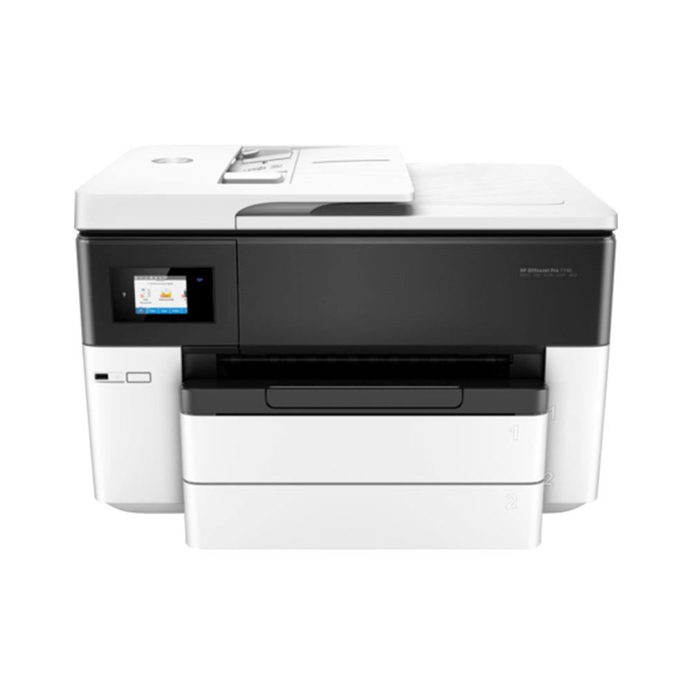 HP A3/A4 Renkli 7740 G5J38A OfficeJet Pro Yazıcı Tarayıcı Fotokopi 30/26sayfa USB 2.0,Kablosuz