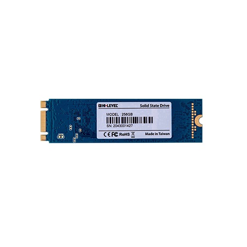HI-LEVEL 256GB HLV-M2SSD2280/256G 550- 530MB/s M2 SATA-3 Disk