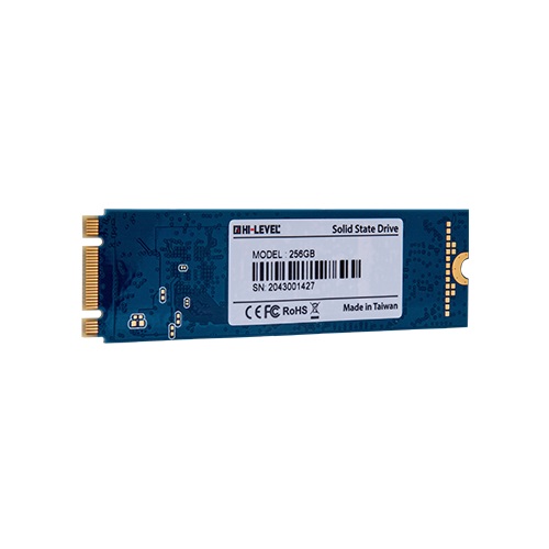HI-LEVEL 256GB HLV-M2SSD2280/256G 550- 530MB/s M2 SATA-3 Disk