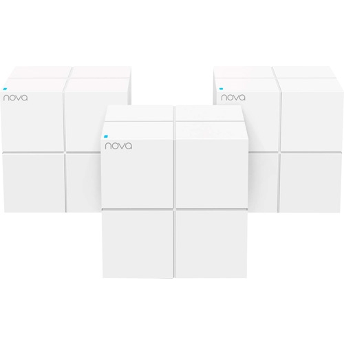 TENDA NOVA MW6-3 1200mbps AC1200 Dual Band Mesafe Genişletici EV Ofis Tipi Mesh Router 3lü paket