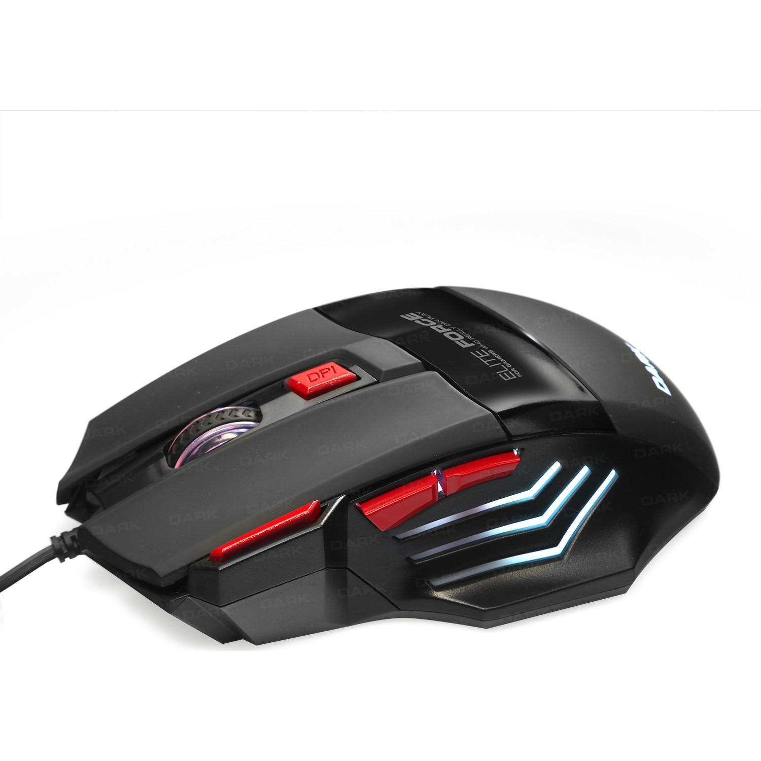 DARK Elite Force GM1000 USB Led Aydınlatmalı Gaming Optic Siyah Mouse DK-AC-GM1000