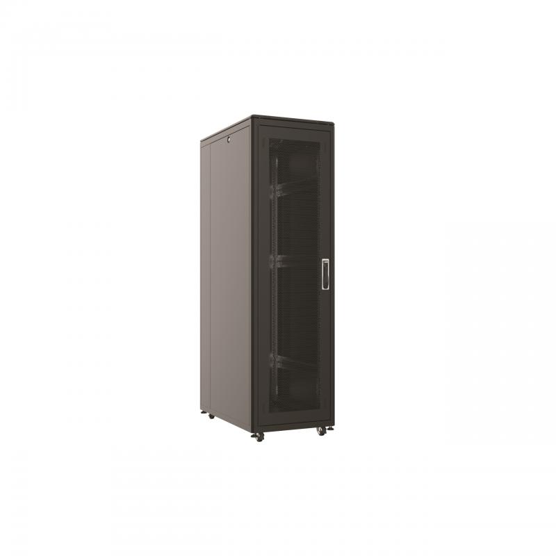 AGER 16U 600x800mm Dikili Tip Siyah Kabinet Vega AG-VG16U6080S1 Cam Kapak
