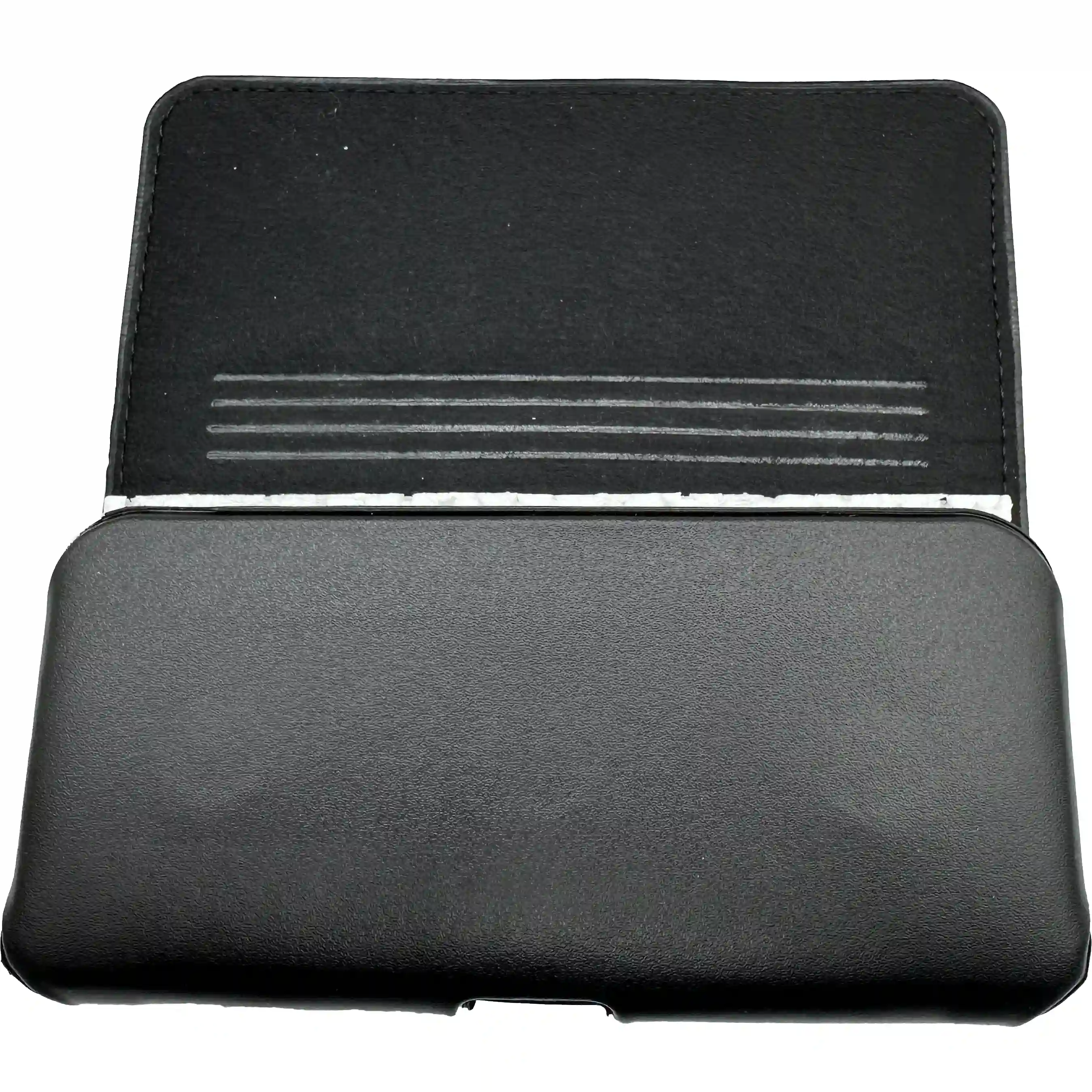 Bele Takılan Kapaklı Mıknatıslı Suni Deri Telefon Kemer Kılıfı (16 x 8.5 cm) MSK01