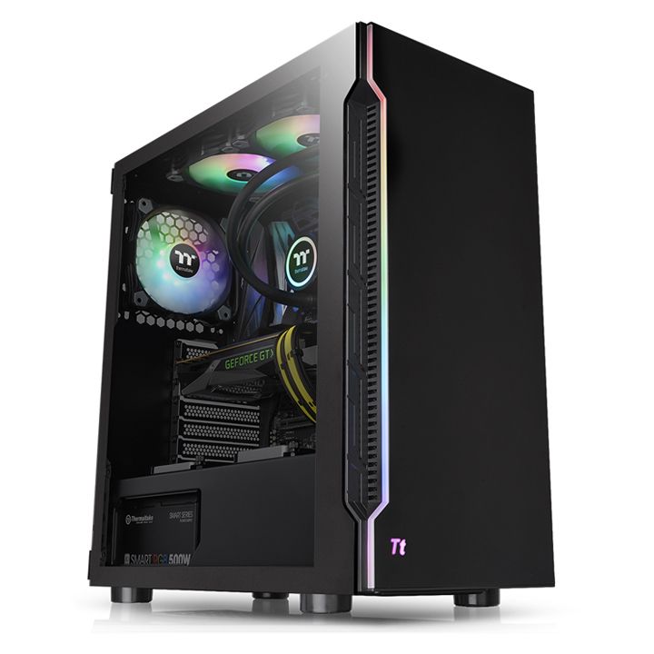 THERMALTAKE H200 CA-1M3-00M1WN-00 POWERSIZ Gaming Mid-Tower PC Kasası