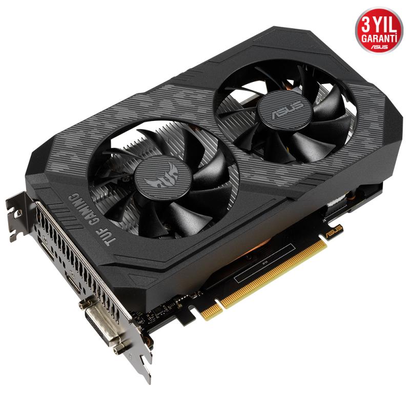 ASUS GTX1650 4GB TUF GTX1650-4GD6-GAMING GDDR6 128bit HDMI DVI DP PCIe 16X v3.0