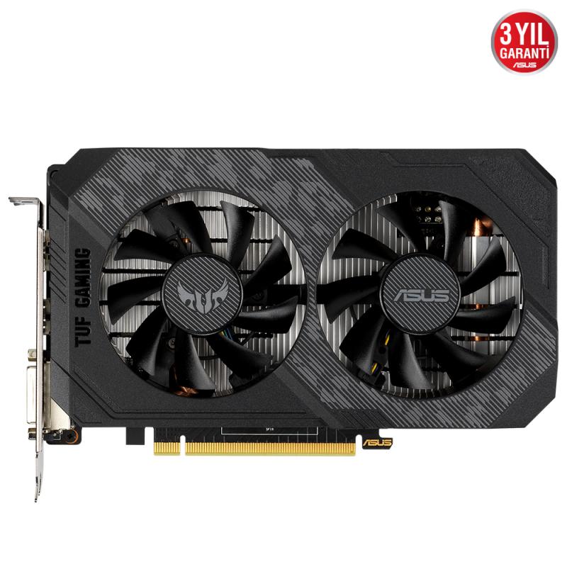 ASUS GTX1650 4GB TUF GTX1650-4GD6-P-GAMING GDDR6 128bit HDMI DVI DP PCIe 16X v3.0