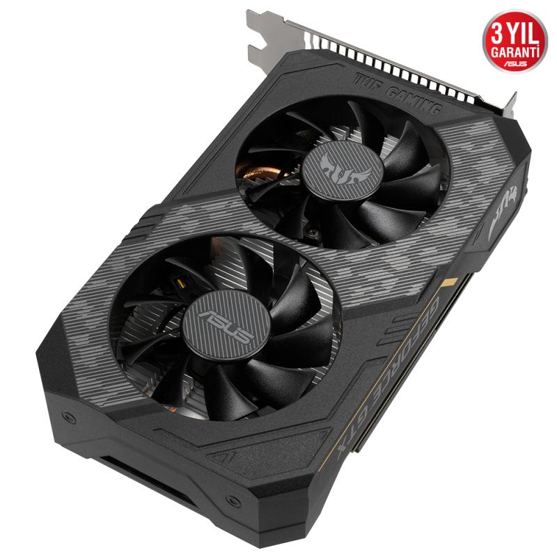 ASUS GTX1650 4GB TUF GTX1650-4GD6-P-GAMING GDDR6 128bit HDMI DVI DP PCIe 16X v3.0