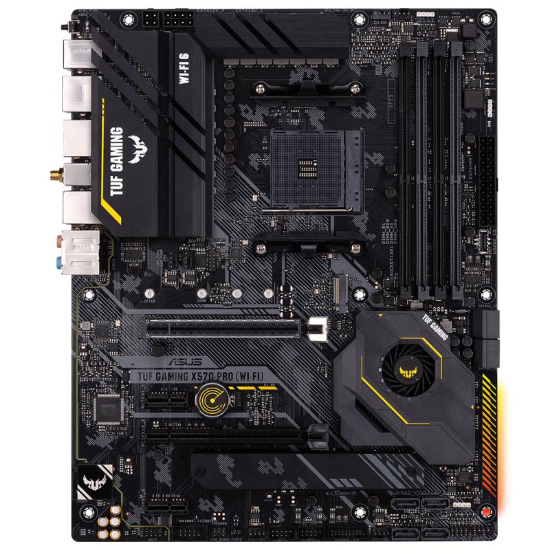 ASUS TUF X570-PRO GAMING WIFI DDR4 HDMI DP PCIe 16X v4.0 AM4 ATX