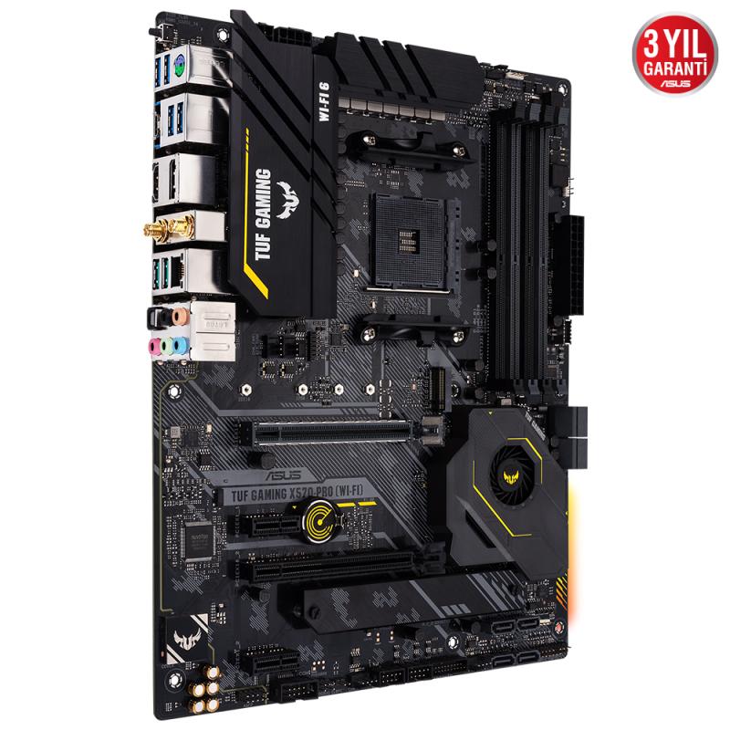 ASUS TUF X570-PRO GAMING WIFI DDR4 HDMI DP PCIe 16X v4.0 AM4 ATX