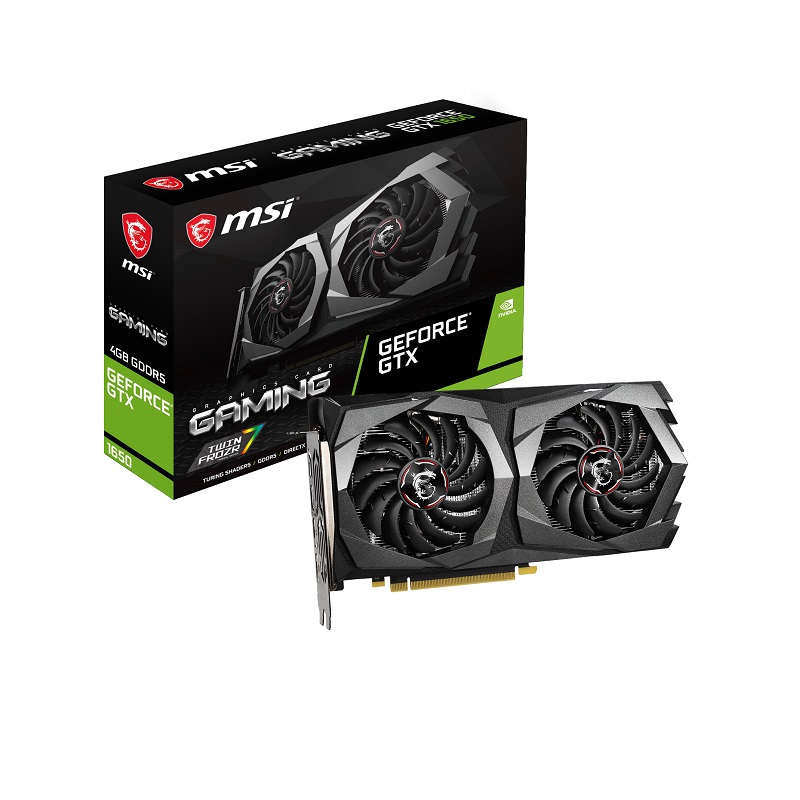 MSI GTX1650 4GB GAMING GDDR5 128bit HDMI DVI DP PCIe 16X v3.0