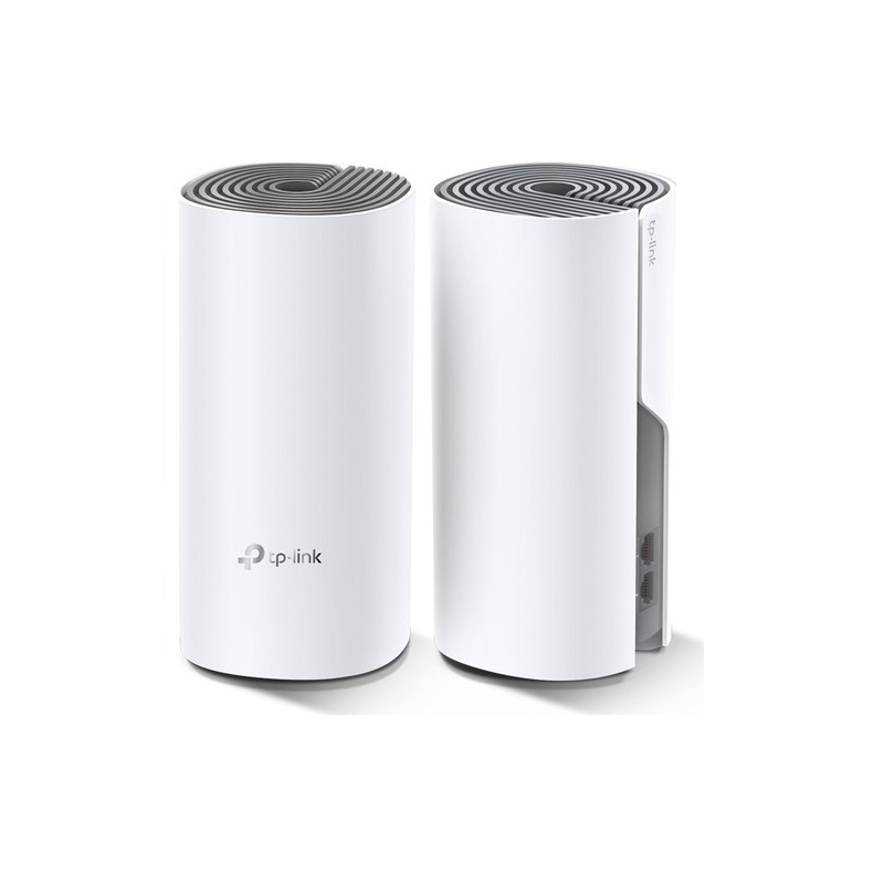 TP-LINK DECO E4-2P 1200mbps AC1200 Dual Band EV Ofis Tipi Mesh Router 2-li paket