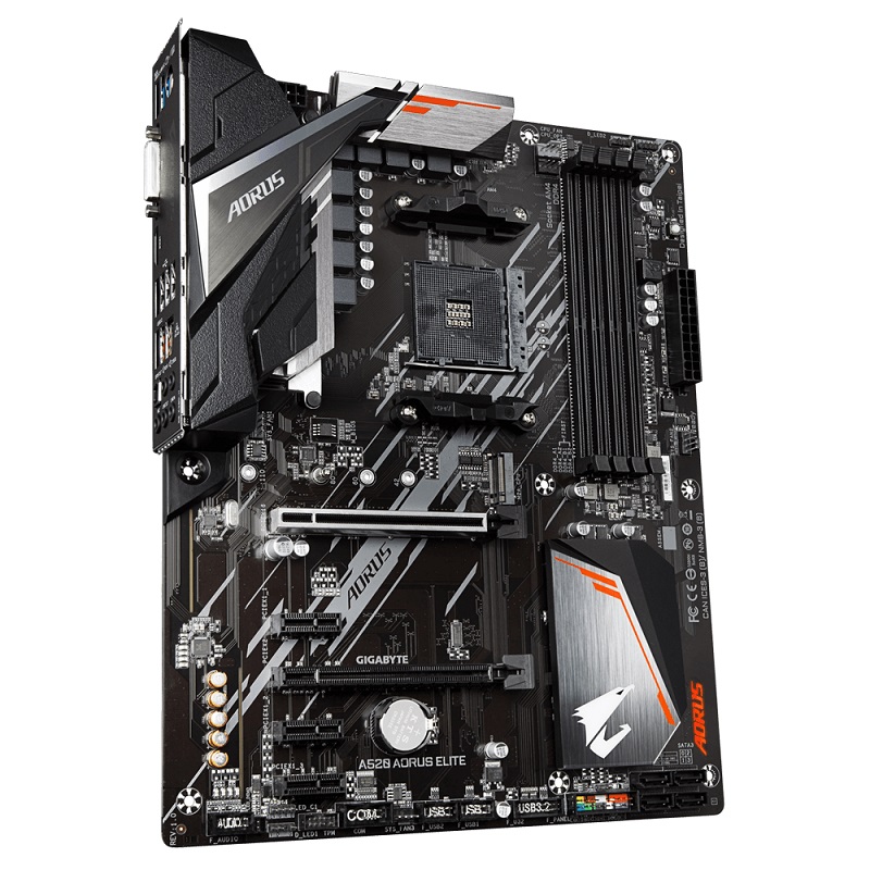 GIGABYTE A520 AORUS ELITE DDR4 SATA3 M2 PCIe NVME HDMI DVI PCIe 16X v3.0 AM4 ATX