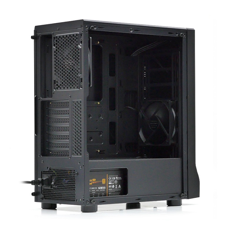 DARK ELEGANCE DKCHELEGANCE500 500W Gaming Mid-Tower PC Kasası