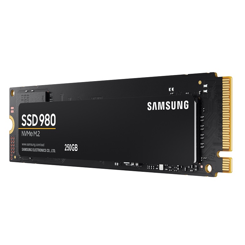 SAMSUNG 250GB SSD980 MZ-V8V250BW 2900- 1300MB/s M2 PCIe NVMe Gen3 Disk