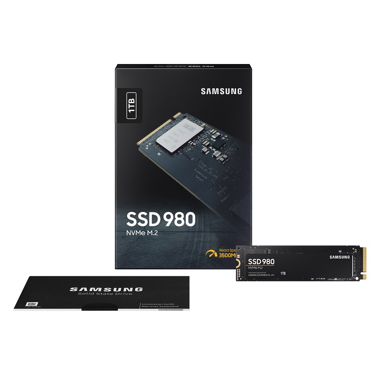 SAMSUNG 1TB SSD980 MZ-V8V1T0BW 3500- 3000MB/s M2 PCIe NVMe Gen3 Disk