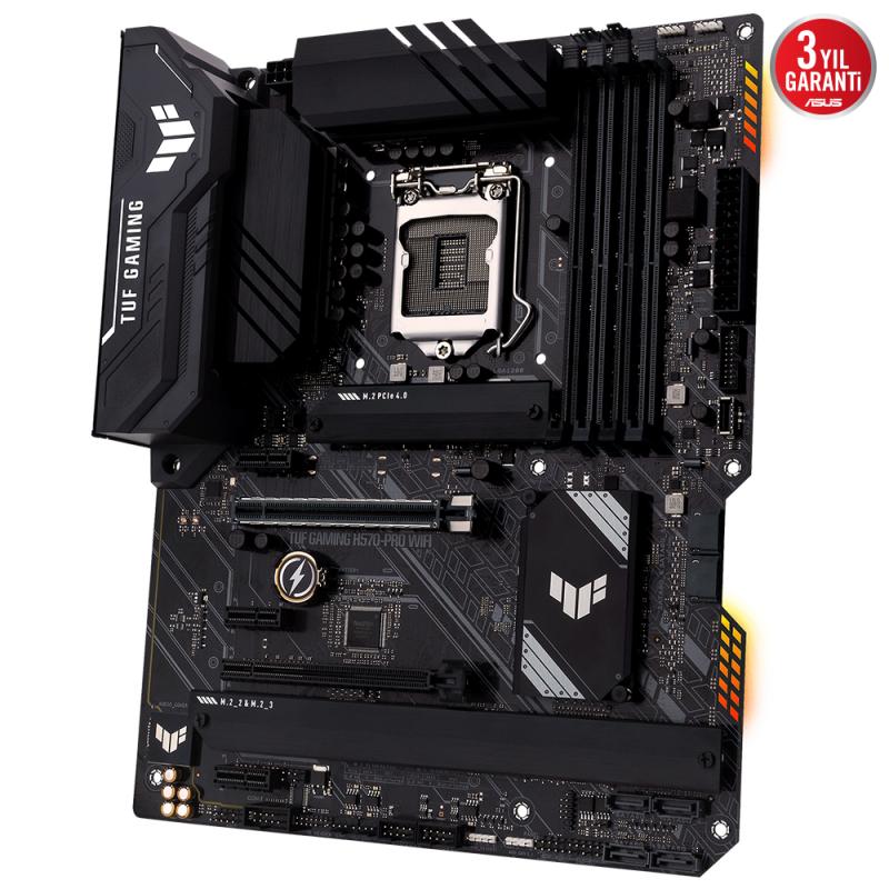 ASUS TUF H570-PRO GAMING WIFI DDR4 M2 PCIe NVME HDMI DP PCIe 16X v4.0 1200p v2 ATX
