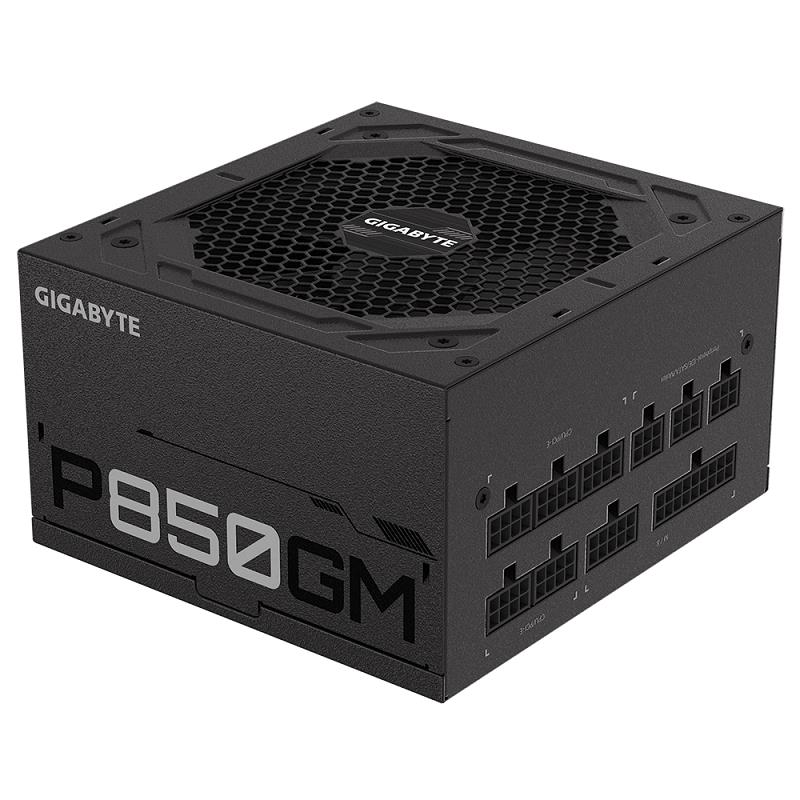 GIGABYTE 850W 80+ GOLD GP-P850GM 12cm Fanlı Tam Modüler Power Supply Japon Kapasitör