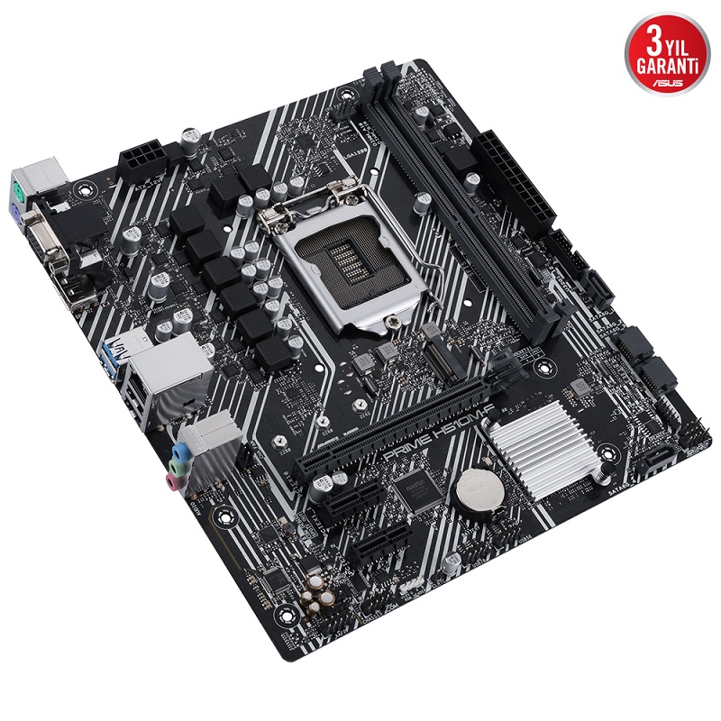 ASUS PRIME H510M-E DDR4 M2 PCIe NVME HDMI DP PCIe 16X v4.0 1200p v2 mATX