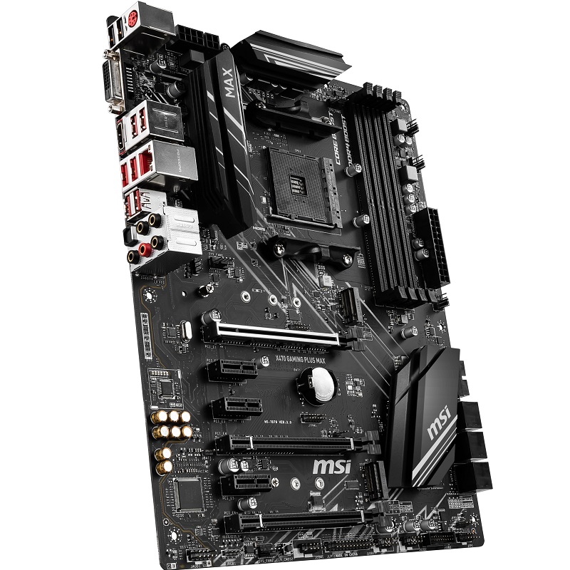 MSI X470 GAMING PLUS MAX DDR4 M2 PCIe NVME HDMI PCIe 16X v3.0 AM4 ATX