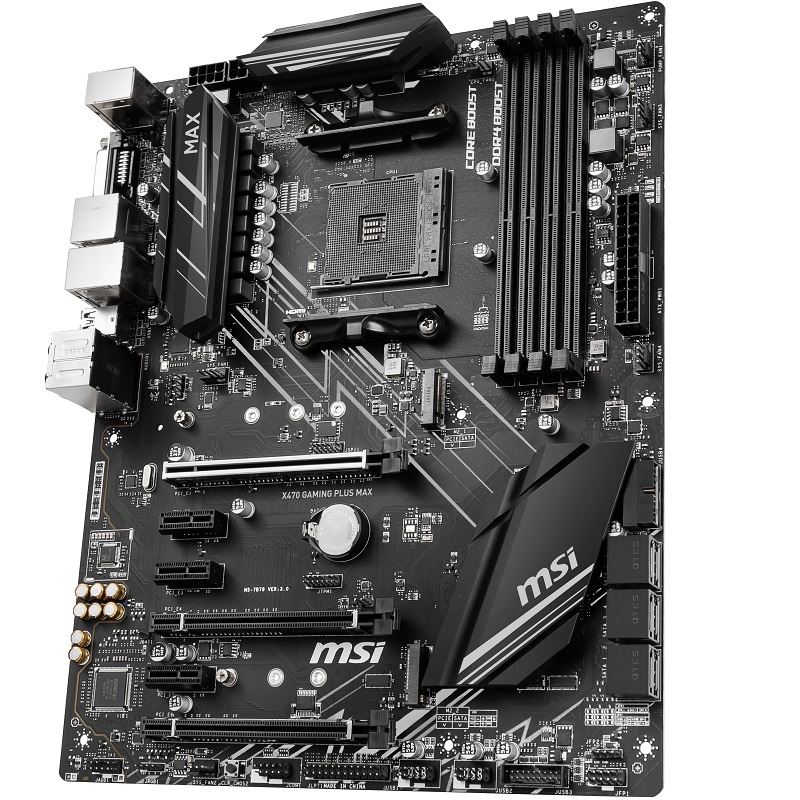 MSI X470 GAMING PLUS MAX DDR4 M2 PCIe NVME HDMI PCIe 16X v3.0 AM4 ATX