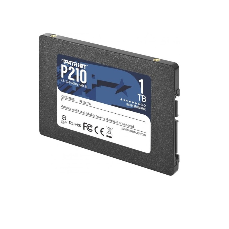 PATRIOT 1TB p210 P210S1TB25 520- 430MB/s SSD SATA-3 Disk