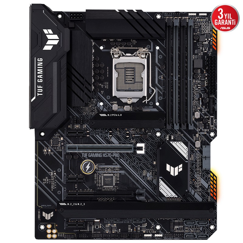 ASUS TUF H570-PRO GAMING DDR4 M2 PCIe NVME HDMI DP PCIe 16X v4.0 1200p v2 ATX