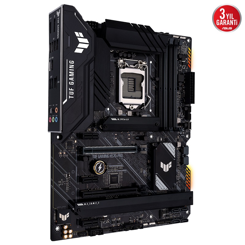 ASUS TUF H570-PRO GAMING DDR4 M2 PCIe NVME HDMI DP PCIe 16X v4.0 1200p v2 ATX